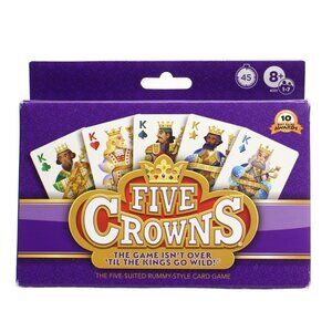 PlayMonster Five Crowns — The Game Isn't Over Until the Kings Go Wild! Age 8+